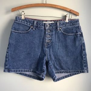 Tommy Hilfiger // Snap Button Fly High Rise Shorts